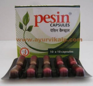 JRK Siddha, PESIN, 60 Capsules, Psoriasis, Eczema, Chronic Dermatitis, Arthritis